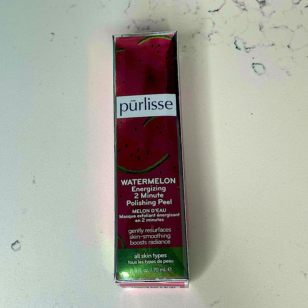Purlisse Watermelon Energizing 2 Minute Polishing Peel